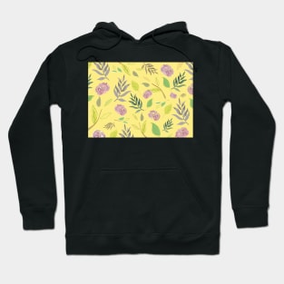 festive watercolor flowers 7 Hoodie